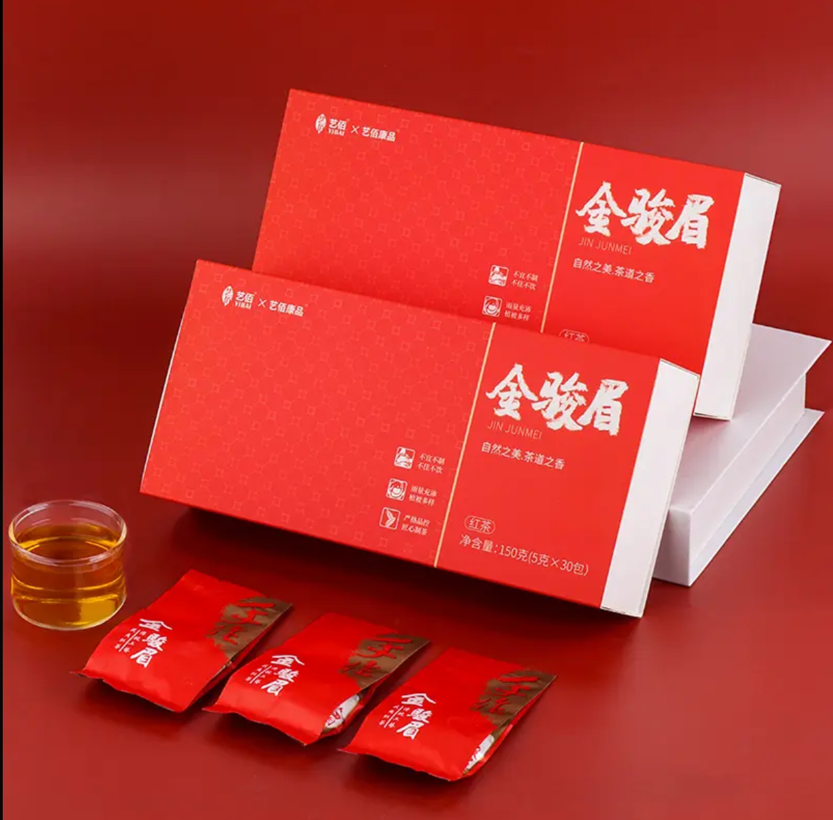 YiBai Jin Jun Mei Black Tea 30*5g